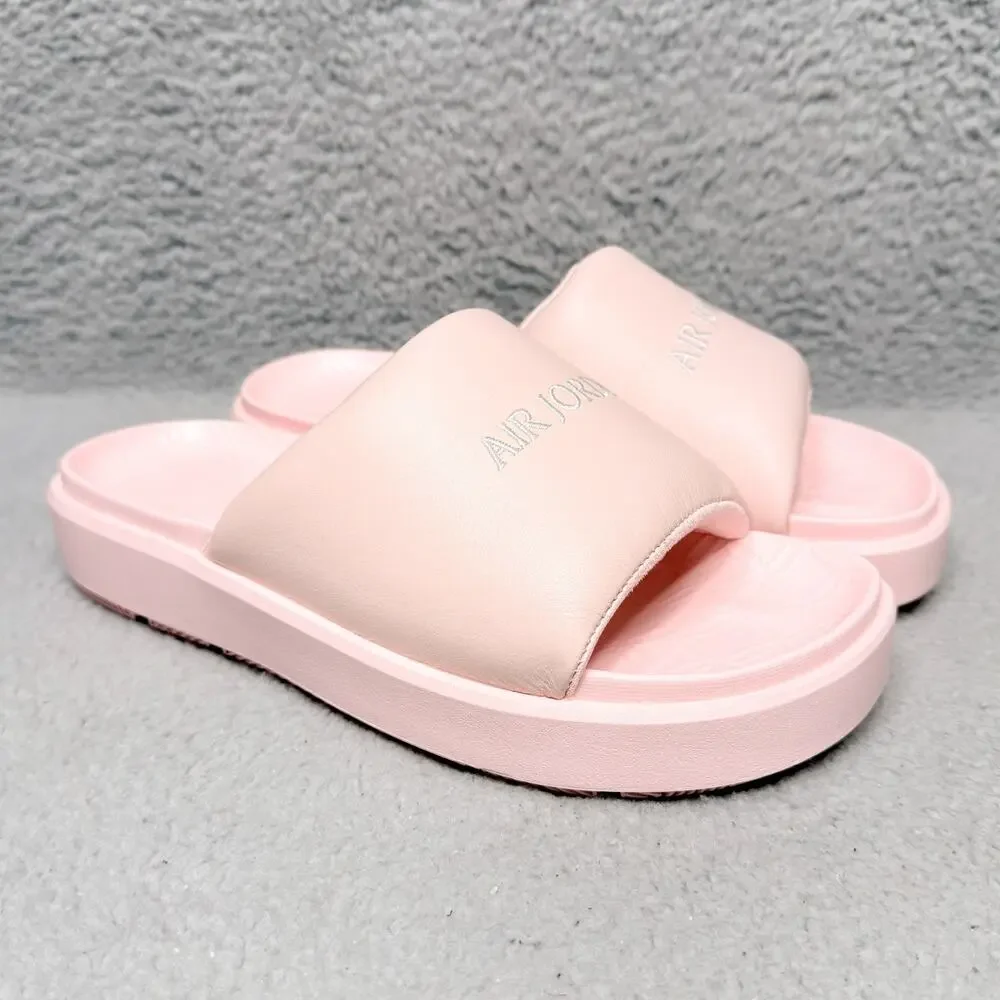 Jordan Sophia Slide Womens Size 10 Slides Legend Pink Leather FZ7012-600‎